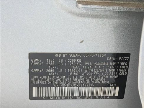 Used 2024 Subaru Outback Limited AWD/4WD image 27
