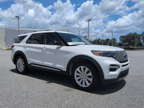 Used 2022 Ford Explorer Limited w/ Hybrid Equipment Group 310A AWD/4WD image 3