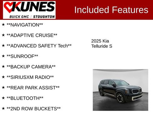 Used 2025 Kia Telluride S AWD/4WD image 2