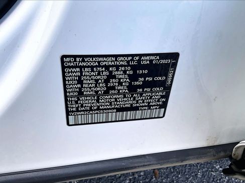 Used 2023 Volkswagen Atlas SE w/ Black Wheel Package FWD image 34