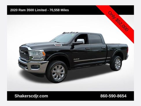 Used 2020 RAM 3500 Limited w/ Snow Chief Group image 1