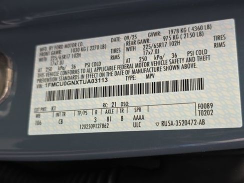 New 2026 Ford Escape Active image 34