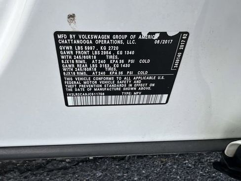Used 2018 Volkswagen Atlas SE AWD/4WD image 31