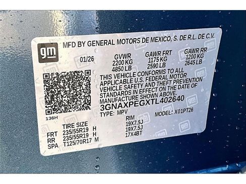 New 2026 Chevrolet Equinox LT w/ LPO, Floor Liner Package AWD/4WD image 14