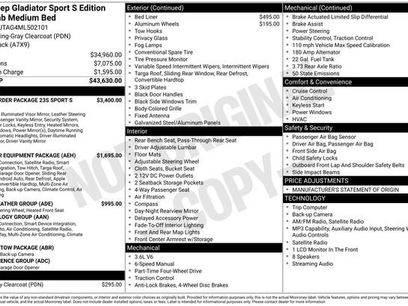 Used 2021 Jeep Gladiator Sport