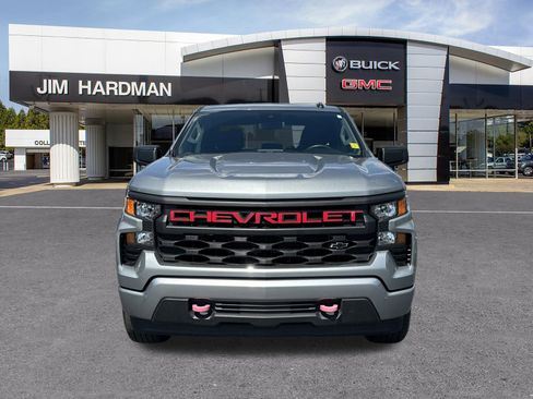 Used 2025 Chevrolet Silverado 1500 Custom w/ LPO, Dark Essentials Package AWD/4WD image 2