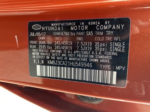 Used 2017 Hyundai Tucson Value AWD/4WD image 28