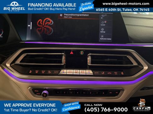 Used 2021 BMW X7 M50i w/ Dynamic Handling Package AWD/4WD image 21