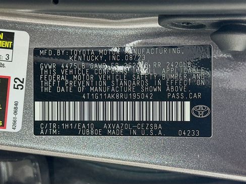Certified 2024 Toyota Camry SE image 30