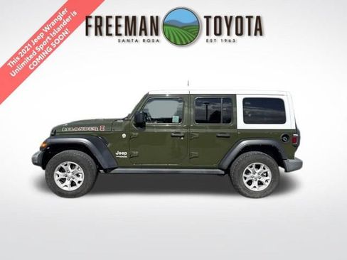 Used 2021 Jeep Wrangler Unlimited Sport AWD/4WD image 1