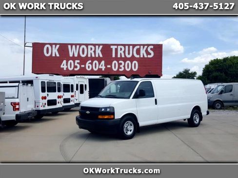 Used 2019 Chevrolet Express 3500 3500 Cargo Extended w/ Driver Convenience Package image 1