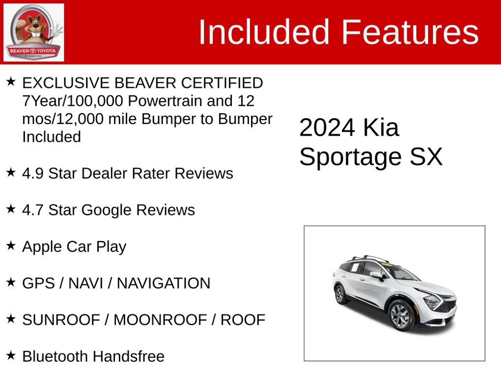 Used 2024 Kia Sportage SX FWD image 4