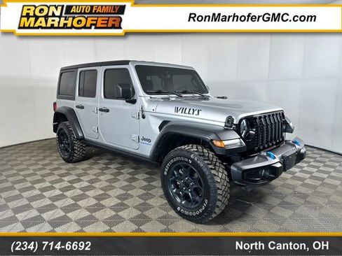 Used 2023 Jeep Wrangler Unlimited w/ 8.4" Radio Group image 1