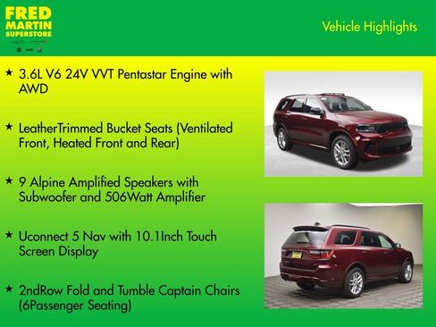 New 2026 Dodge Durango GT image 15