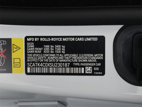 New 2025 Rolls-Royce Spectre Black Badge image 19