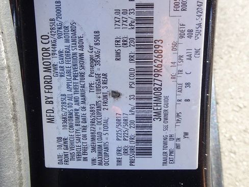 Used 2009 Mercury Milan Premier image 8