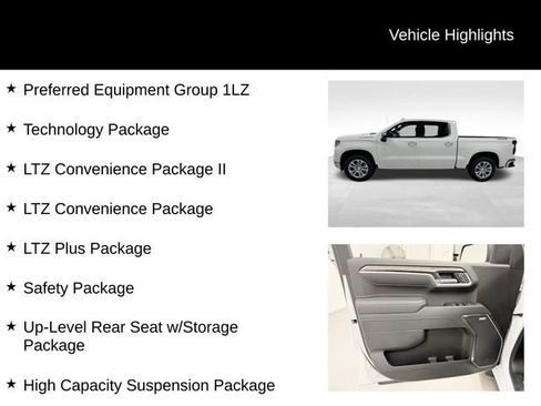 Certified 2025 Chevrolet Silverado 1500 LTZ w/ Technology Package AWD/4WD image 27