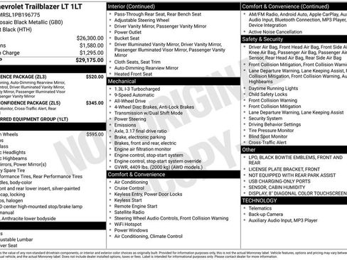 Used 2023 Chevrolet TrailBlazer LT w/ Convenience Package image 4