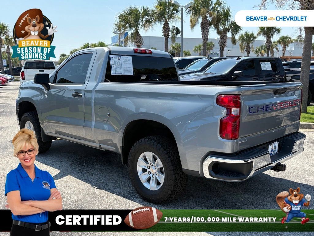 Used 2025 Chevrolet Silverado 1500 W/T w/ WT Safety Package RWD image 5