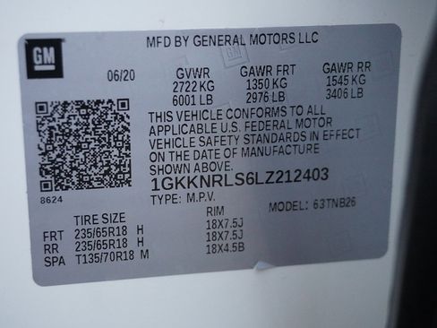 Used 2020 GMC Acadia SLE image 54