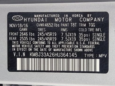 Used 2017 Hyundai Tucson Sport image 33