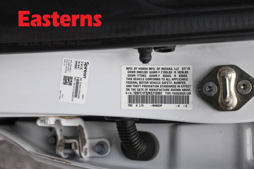 Used 2019 Honda Civic EX image 35