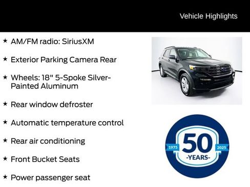 Certified 2023 Ford Explorer XLT w/ Equipment Group 202A image 11