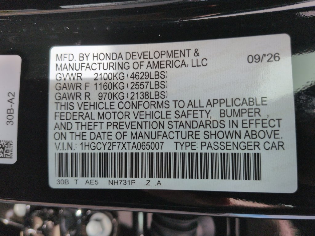 New 2026 Honda Accord Sport image 32