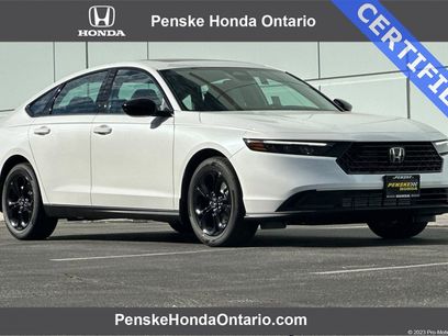 Certified 2025 Honda Accord SE