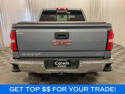 Used 2015 GMC Sierra 1500 SLT w/ SLT Crew Cab Value Package AWD/4WD image 3