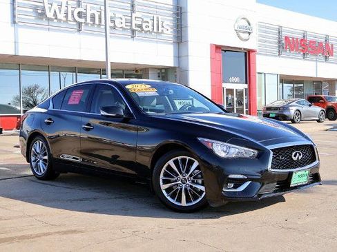 Used 2023 INFINITI Q50 Luxe w/ Cargo Package image 1