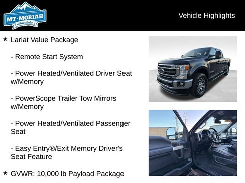 Used 2021 Ford F250 Lariat w/ Lariat Value Package image 8
