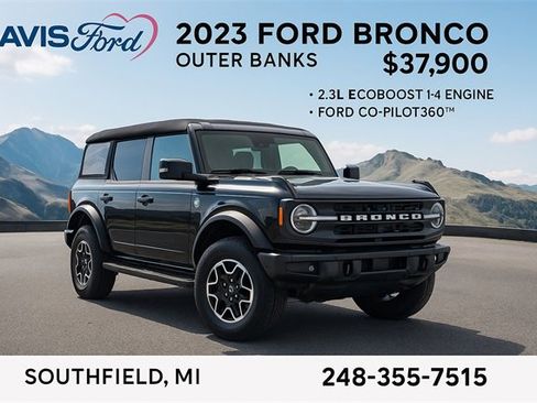 Used 2023 Ford Bronco Outer Banks image 1