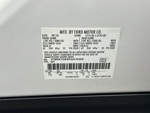 Used 2019 Ford Explorer XLT w/ Equipment Group 202A image 27