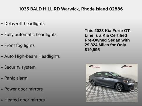 Certified 2023 Kia Forte GT-Line image 14