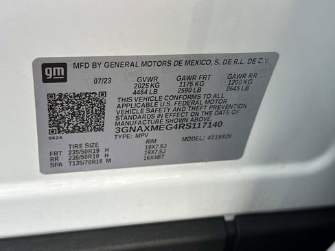 Certified 2024 Chevrolet Equinox RS FWD image 17