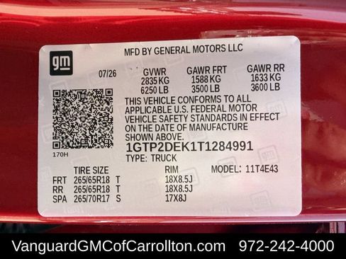 New 2026 GMC Canyon AT4 AWD/4WD image 23
