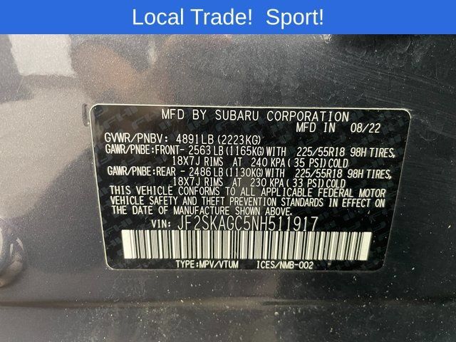 Used 2022 Subaru Forester Sport AWD/4WD image 27