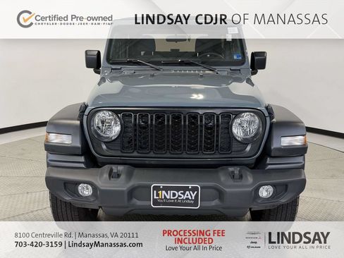 Certified 2024 Jeep Wrangler Sport AWD/4WD image 3