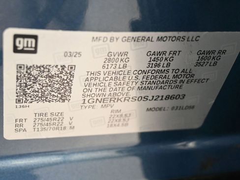 Used 2025 Chevrolet Traverse High Country FWD image 18