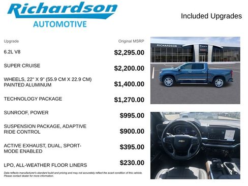 Used 2024 Chevrolet Silverado 1500 High Country w/ Technology Package AWD/4WD image 6