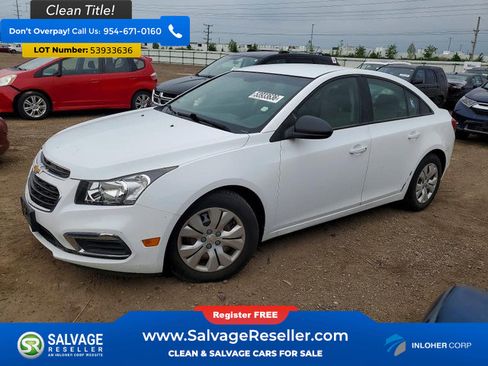 Used 2016 Chevrolet Cruze LS FWD image 1