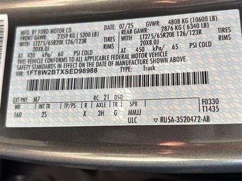 Used 2025 Ford F250 XLT w/ Black Appearance Package image 42