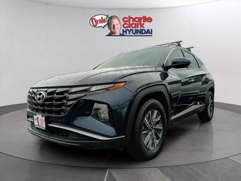 Used 2023 Hyundai Tucson Blue AWD/4WD image 1
