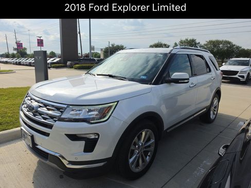 Used 2018 Ford Explorer Limited w/ Ford Safe & Smart Package FWD image 1