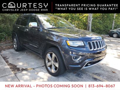 Used 2015 Jeep Grand Cherokee Overland w/ Advanced Technology Group