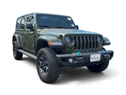 Used 2023 Jeep Wrangler Unlimited Rubicon 4xe w/ Steel Bumper Group AWD/4WD image 17