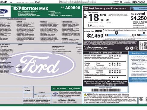 Certified 2023 Ford Expedition Max Limited image 10