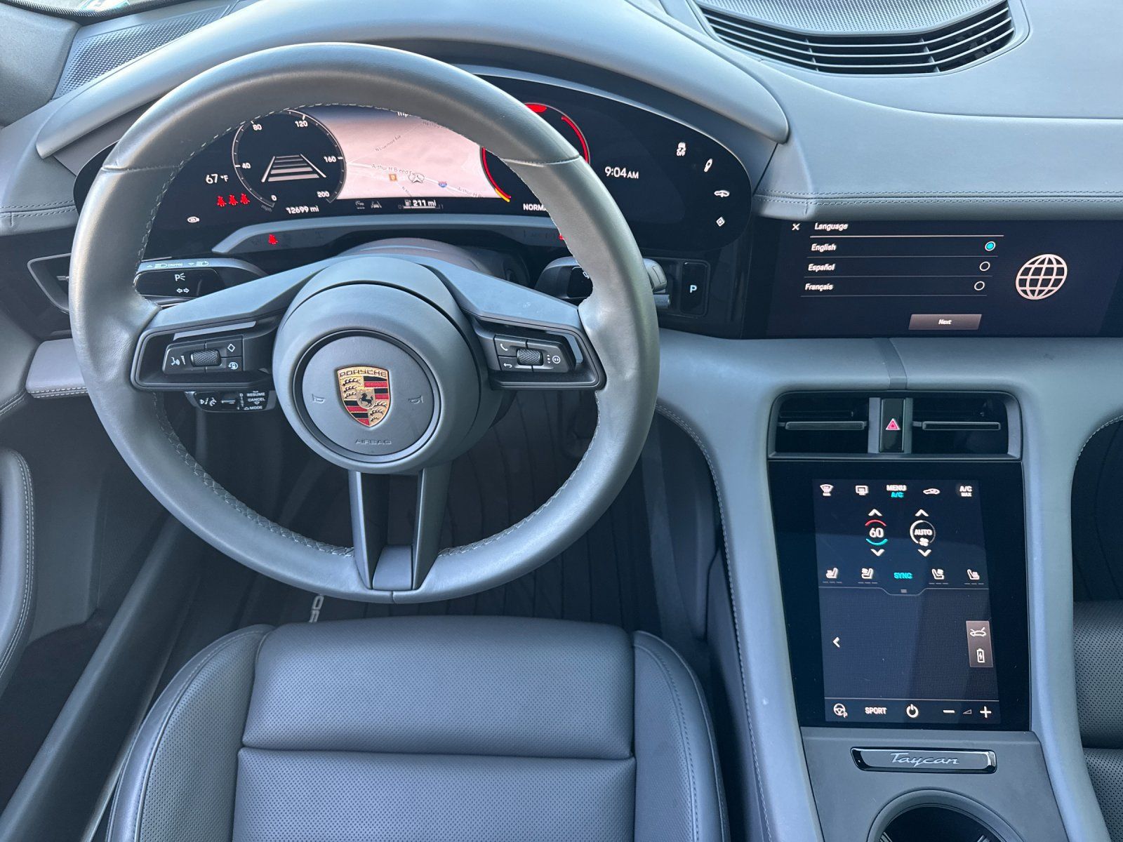 Certified 2024 Porsche Taycan 4S w/ Premium Package AWD/4WD image 14