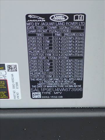 New 2027 Land Rover Range Rover Sport SE AWD/4WD image 17
